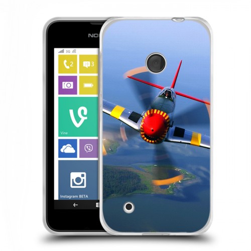 Дизайнерский пластиковый чехол для Nokia Lumia 530 самолеты