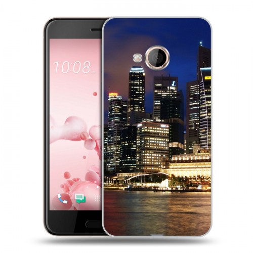 Дизайнерский пластиковый чехол для HTC U Play Сингапур