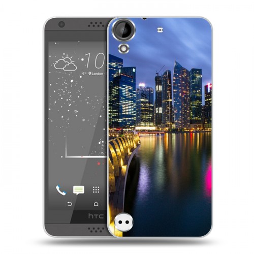 Дизайнерский пластиковый чехол для HTC Desire 530 Сингапур