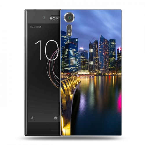 Дизайнерский пластиковый чехол для Sony Xperia XZs Сингапур