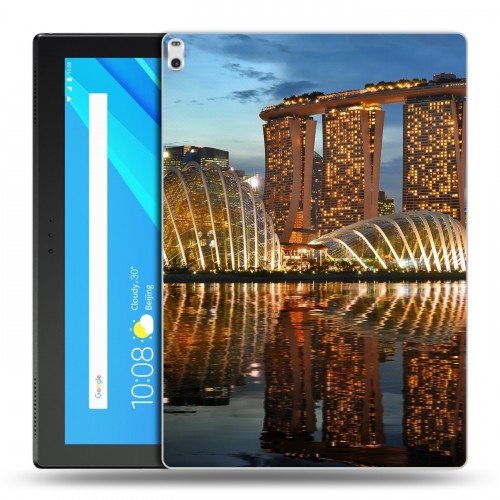 Дизайнерский силиконовый чехол для Lenovo Tab 4 10 Plus Сингапур