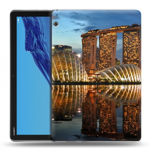 Дизайнерский силиконовый чехол для Huawei MediaPad T5 Сингапур