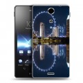 Дизайнерский пластиковый чехол для Sony Xperia TX Сингапур