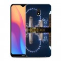 Дизайнерский силиконовый с усиленными углами чехол для Xiaomi RedMi 8A Сингапур