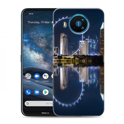 Дизайнерский силиконовый чехол для Nokia 8.3 Сингапур