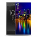 Дизайнерский пластиковый чехол для Sony Xperia XZs Сингапур