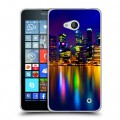 Дизайнерский пластиковый чехол для Microsoft Lumia 640 Сингапур