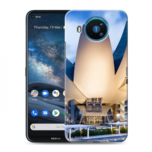 Дизайнерский силиконовый чехол для Nokia 8.3 Сингапур