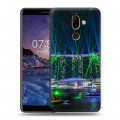 Дизайнерский пластиковый чехол для Nokia 7 Plus Сингапур