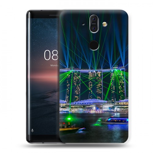 Дизайнерский пластиковый чехол для Nokia 8 Sirocco Сингапур