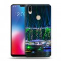 Дизайнерский пластиковый чехол для Vivo V9 Сингапур