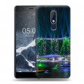 Дизайнерский пластиковый чехол для Nokia 5.1 Сингапур