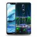 Дизайнерский силиконовый чехол для Nokia 5.1 Plus Сингапур