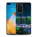 Дизайнерский пластиковый чехол для Huawei P40 Сингапур