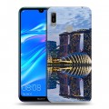 Дизайнерский пластиковый чехол для Huawei Y6 (2019) Сингапур