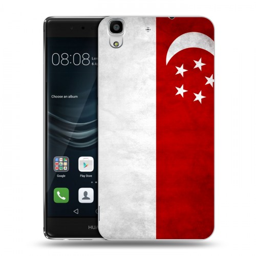 Дизайнерский пластиковый чехол для Huawei Y6II Сингапур