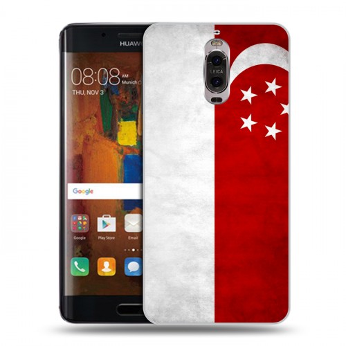 Дизайнерский пластиковый чехол для Huawei Mate 9 Pro Сингапур