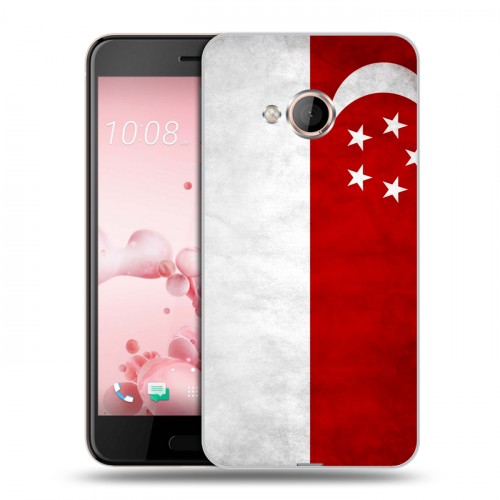 Дизайнерский силиконовый чехол для HTC U Play Сингапур