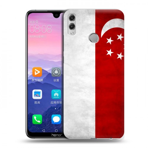 Дизайнерский пластиковый чехол для Huawei Honor 8X Max Сингапур