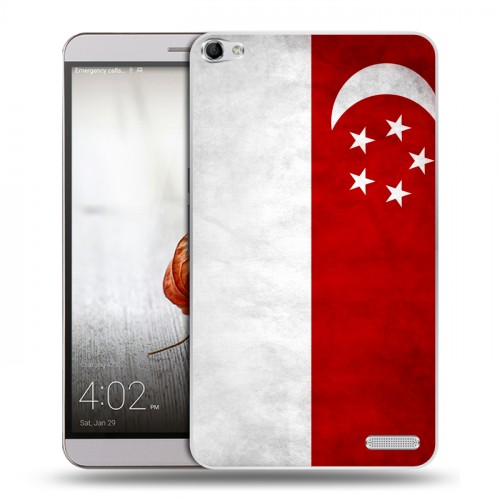 Дизайнерский пластиковый чехол для Huawei MediaPad X2 Сингапур