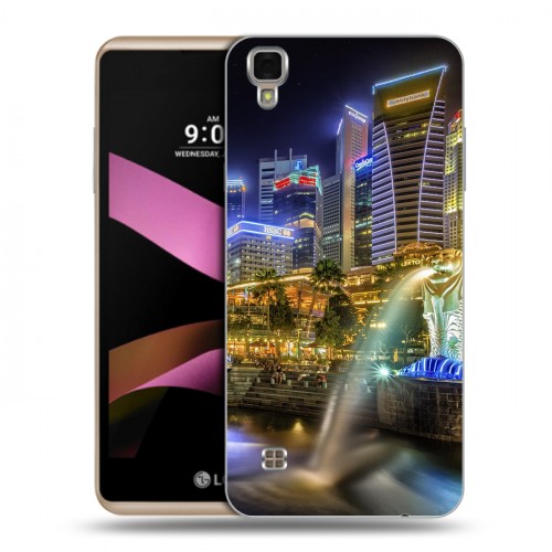 Дизайнерский пластиковый чехол для LG X Style Сингапур