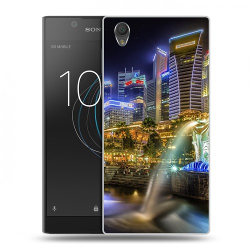 Дизайнерский пластиковый чехол для Sony Xperia L1 Сингапур