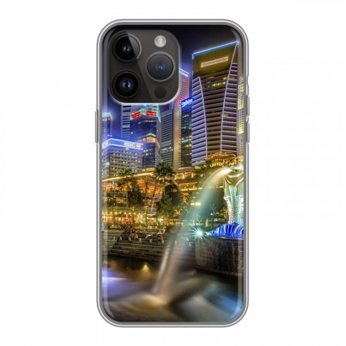 Дизайнерский пластиковый чехол для Iphone 14 Pro Max Сингапур