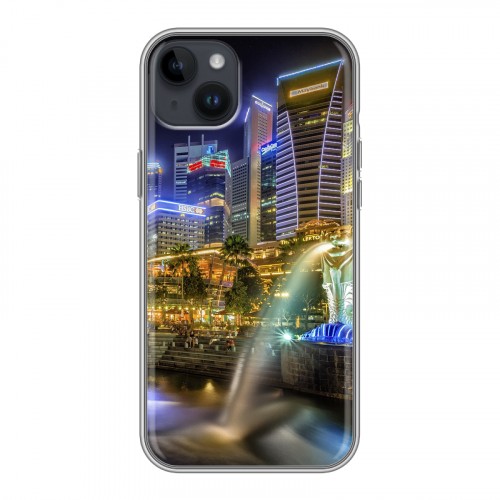 Дизайнерский пластиковый чехол для Iphone 14 Plus Сингапур