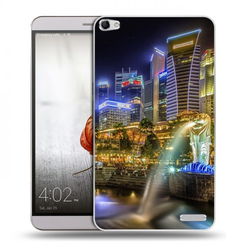 Дизайнерский пластиковый чехол для Huawei MediaPad X2 Сингапур