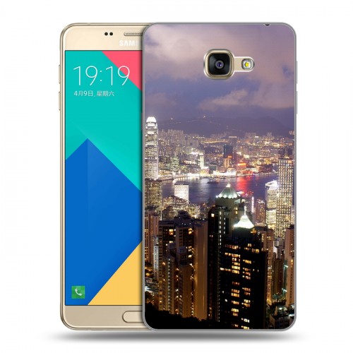 Дизайнерский силиконовый чехол для Samsung Galaxy A9 Сингапур