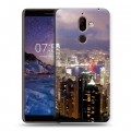 Дизайнерский пластиковый чехол для Nokia 7 Plus Сингапур