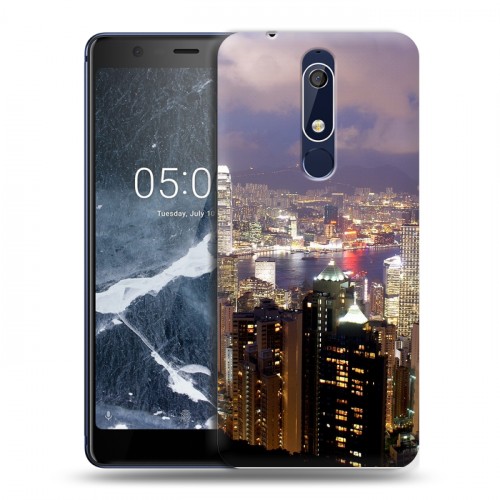 Дизайнерский пластиковый чехол для Nokia 5.1 Сингапур