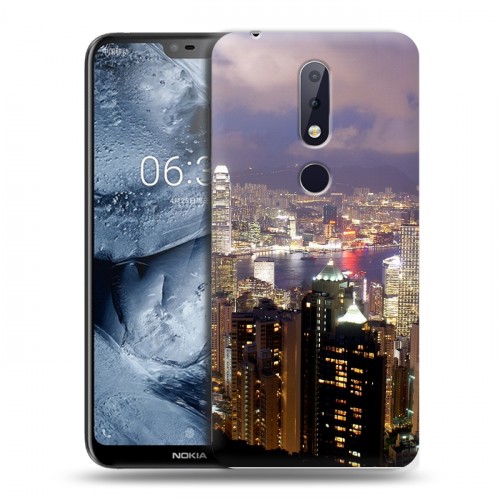 Дизайнерский силиконовый чехол для Nokia 6.1 Plus Сингапур