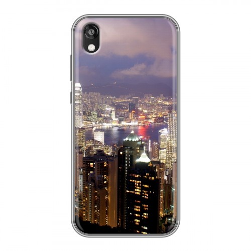 Дизайнерский силиконовый с усиленными углами чехол для Huawei Honor 8s Сингапур