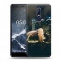 Дизайнерский пластиковый чехол для Nokia 5.1 Сингапур