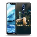 Дизайнерский пластиковый чехол для Nokia 5.1 Plus Сингапур