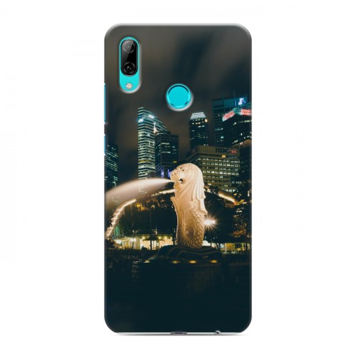 Дизайнерский пластиковый чехол для Huawei P Smart (2019) Сингапур