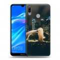 Дизайнерский пластиковый чехол для Huawei Y6 (2019) Сингапур