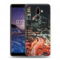 Дизайнерский пластиковый чехол для Nokia 7 Plus Сингапур