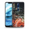 Дизайнерский силиконовый чехол для Nokia 5.1 Plus Сингапур