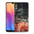 Дизайнерский силиконовый с усиленными углами чехол для Xiaomi RedMi 8A Сингапур