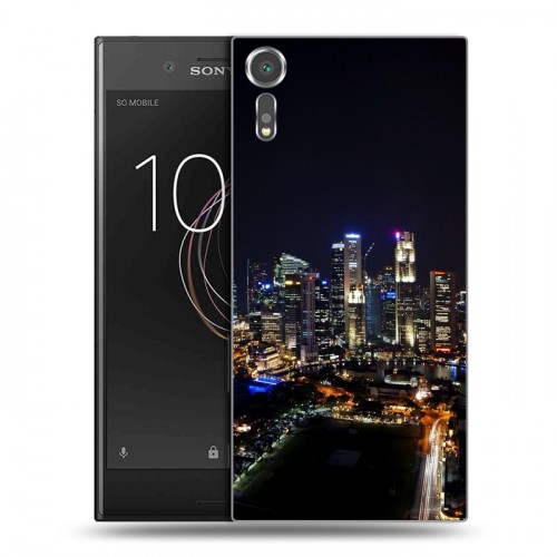 Дизайнерский пластиковый чехол для Sony Xperia XZs Сингапур