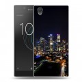 Дизайнерский пластиковый чехол для Sony Xperia L1 Сингапур