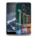 Дизайнерский пластиковый чехол для Nokia 5.1 Сингапур