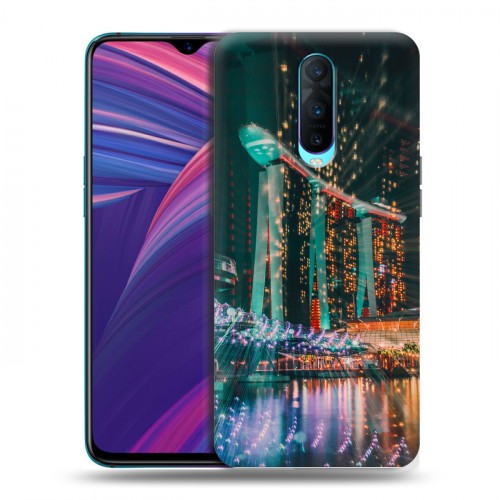 Дизайнерский пластиковый чехол для OPPO RX17 Pro Сингапур