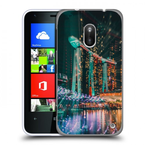Дизайнерский силиконовый чехол для Nokia Lumia 620 Сингапур