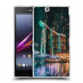 Дизайнерский пластиковый чехол для Sony Xperia Z Ultra  Сингапур