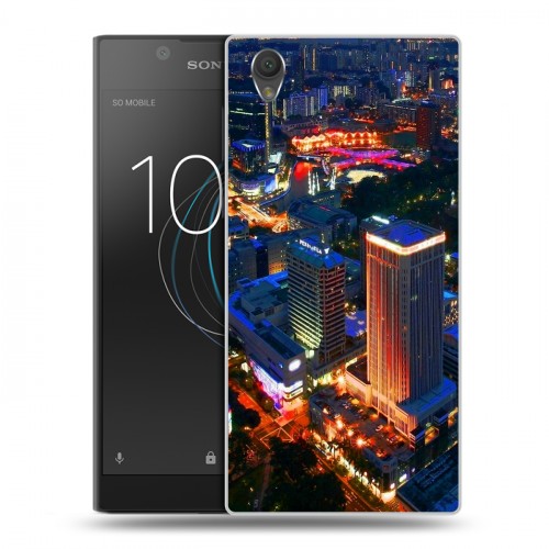 Дизайнерский пластиковый чехол для Sony Xperia L1 Сингапур