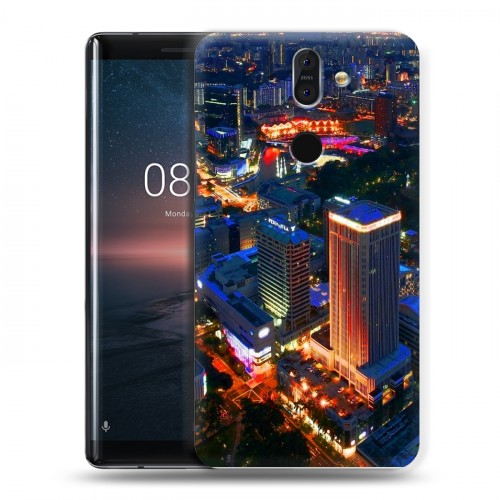 Дизайнерский пластиковый чехол для Nokia 8 Sirocco Сингапур