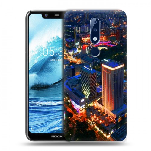 Дизайнерский силиконовый чехол для Nokia 5.1 Plus Сингапур